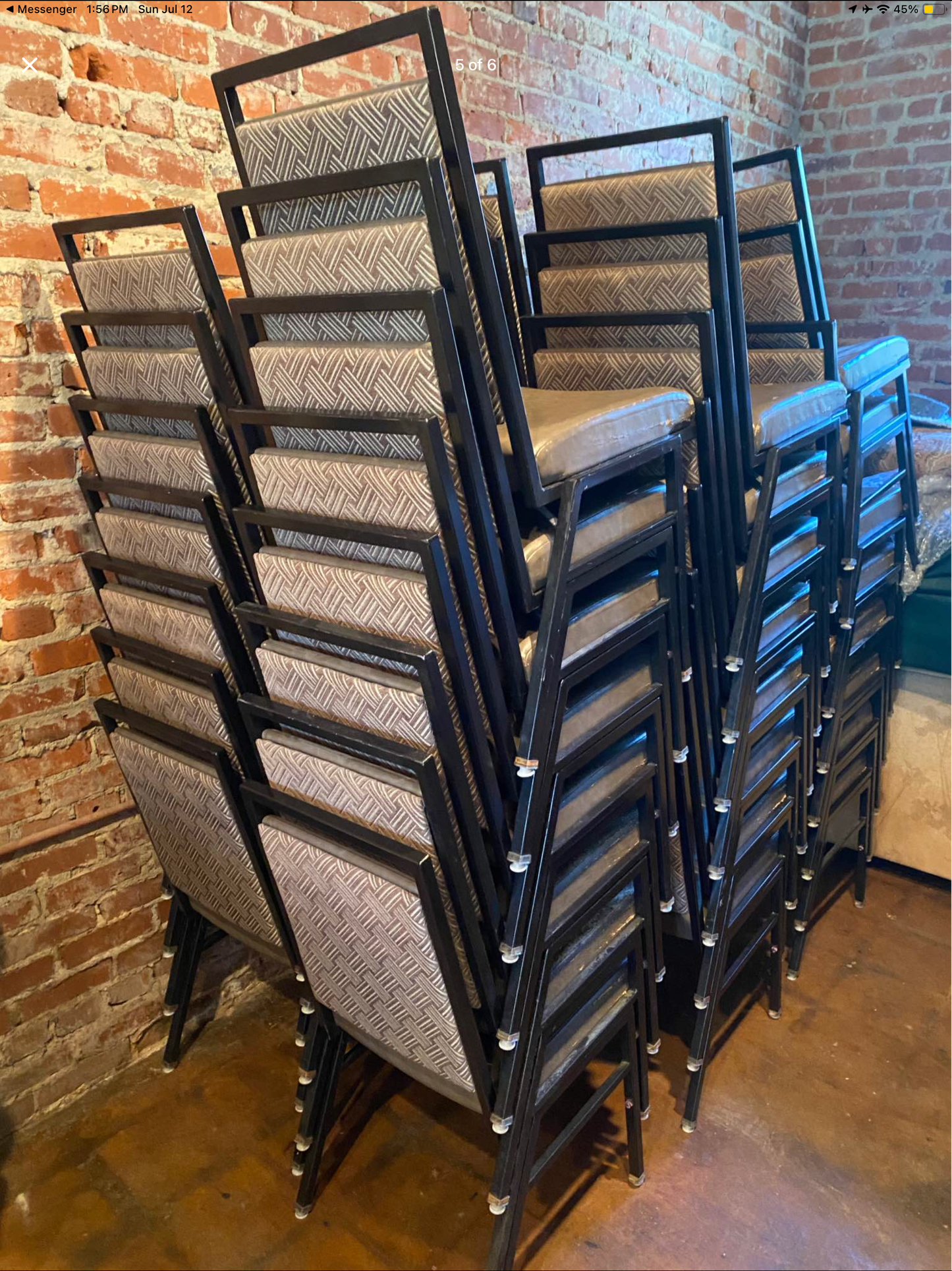 150 Banquet Chairs — Order Deposit