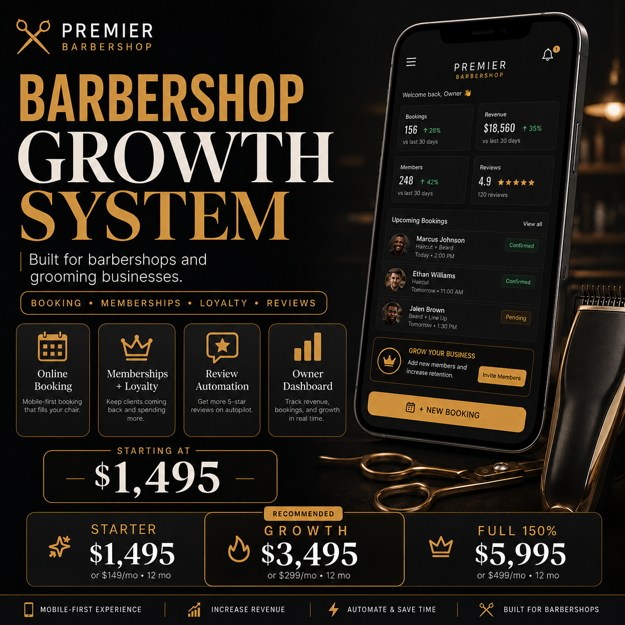 Barbershop Growth System