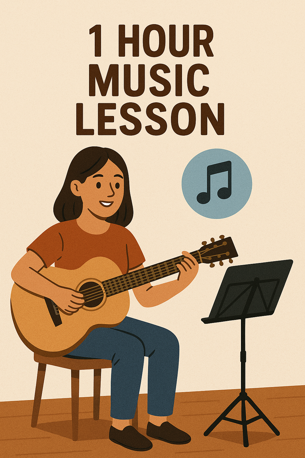 1 Hour Music Lesson (In-Person)