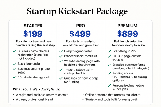 Startup Kickstart Package