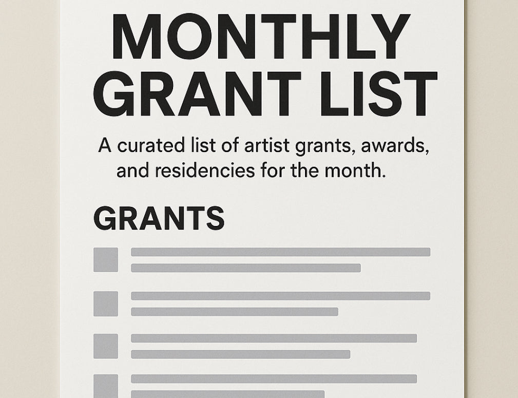 Monthly Grant List