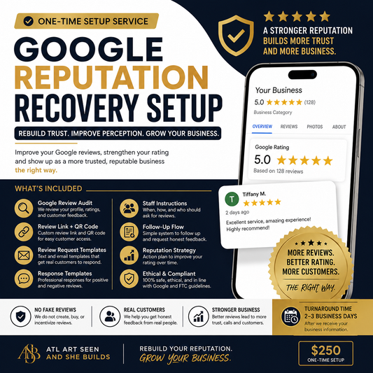 Google Reputation Recovery Setup