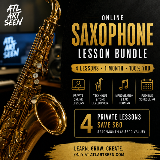 Saxophone 4 Lesson Package