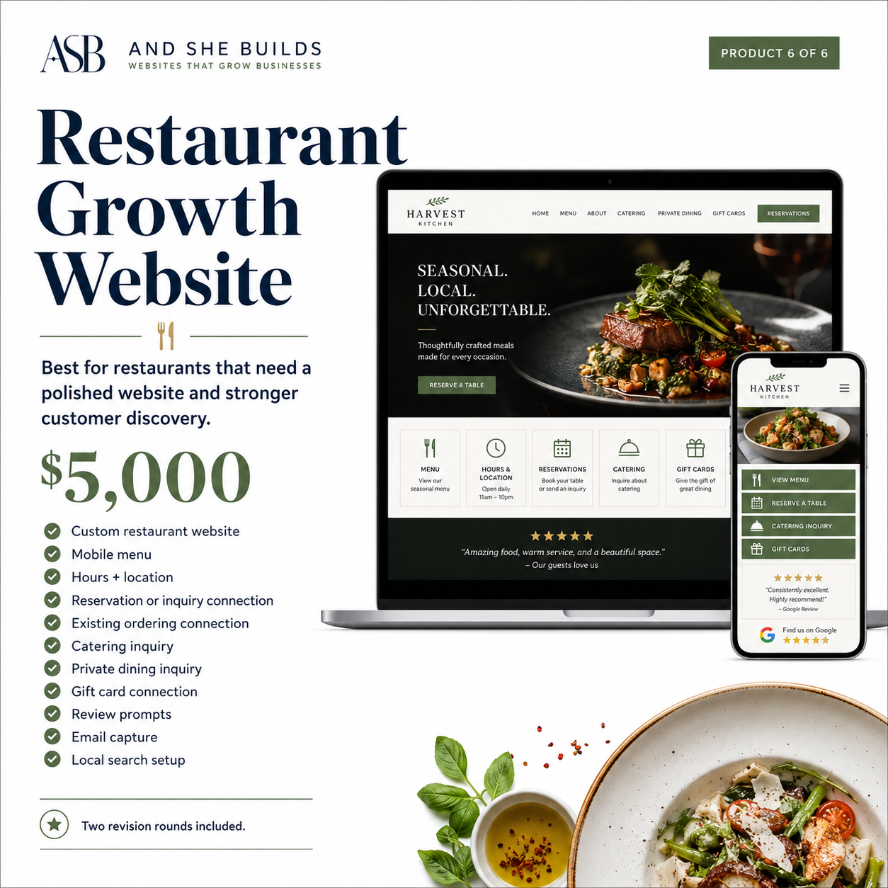 Restaurant Growth And Ordering System
