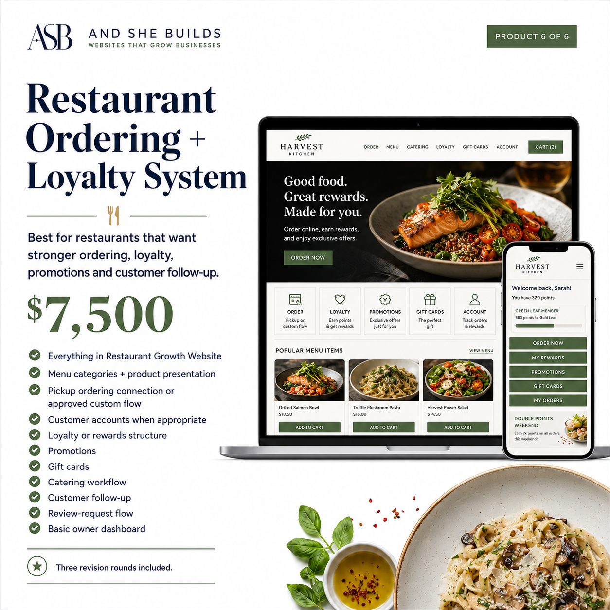 Restaurant Growth And Ordering System